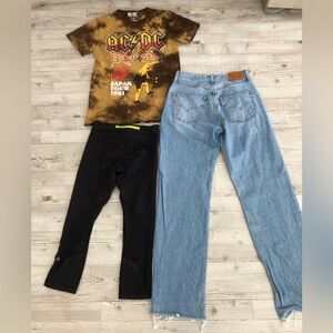 AC/DC - Levis  501 -  - Clothing Lot -Sz 6